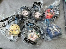 Star Wars the Clone Wars Bobble Heads McDonald's Happy Meal Toys Lot Of 6 New