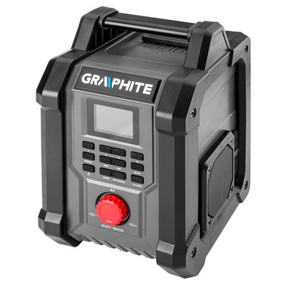 Graphite Energy+ 18V Akku-Baustellenradio ohne Akku