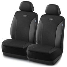 Car Seat Covers, Work Leather Seat Covers 5-Times Two Front Black Black
