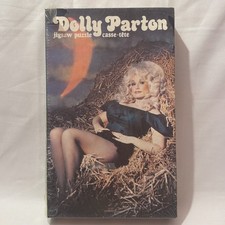 SEALED 1978 DOLLY PARTON pin up haystack jigsaw puzzle COMPLETE 200 pieces