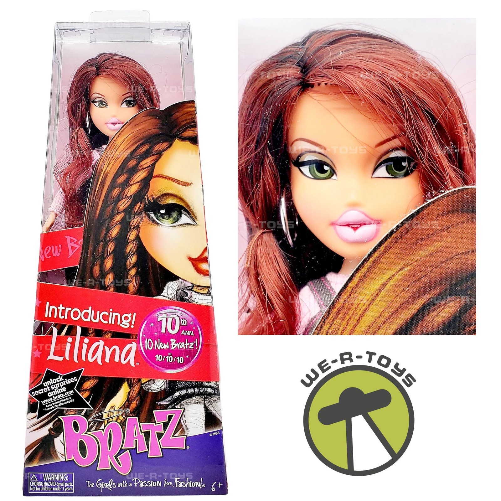 Bratz Liliana Doll 10th Anniversary MGA Entertainment 502753