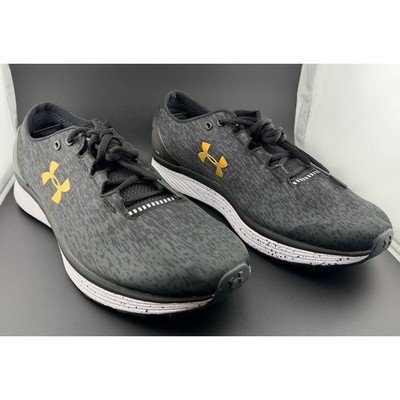 Under Armour Charged Bandit 3-Running Shoes, Black Gray Gold, Mens 11, 69277-006