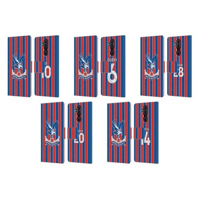 CRYSTAL PALACE FC 2025/26 PLAYERS HOME KIT LEATHER BOOK CASE FOR NOKIA PHONES