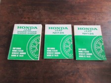 Honda NH50MD NH80MD NH50MS NH80MS NH125 Shop Manual Workshop Manual Manuel