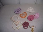 Huge great pacifier + teething Lot