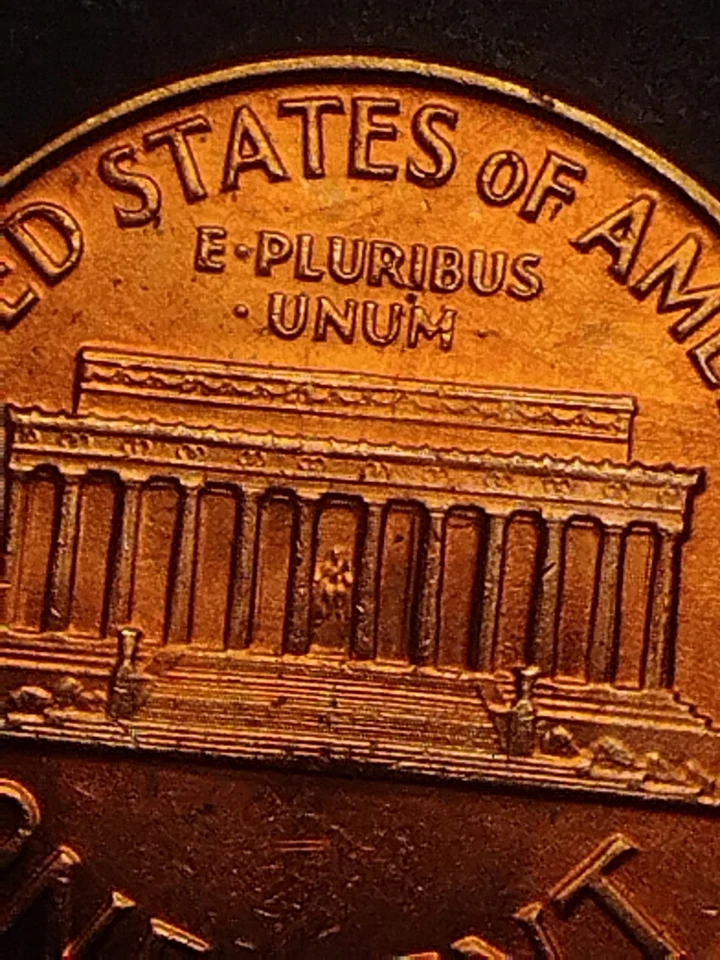 RED  BU 1964 Lincoln Cent Variety. Doubled Die Reverse FS-802. Very  Nice Coin. - Image 4 of 4