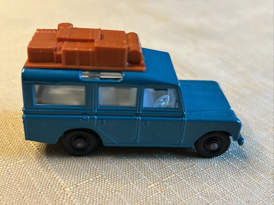 MATCHBOX LESNEY#12 1965 LAND ROVER SAFARI CAR ORIGINAL VINTAGE Collectable Boxed - Image 4 of 4