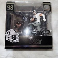 Maxx Crosby Las Vegas Raiders NFL Legacy Series Platinum Edition McFarlane Chase