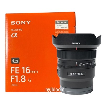 Buy Sony FE 16mm F/1.8 G SEL16F18G (Sony E mount) -Near Mint- #244