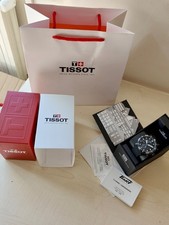 Tissot Seastar 1000 T-Sport Steel Men's Chronograph Total Black Dial Diver 300m 24