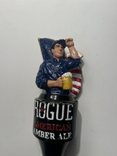 Rogue Brewing American Amber Ale Draft Beer Tap Handle