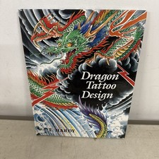 Ed Hardy Dragon Tattoo Design Book Rare Hardcover