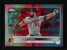 2022 Topps Chrome Sonic Aqua & Pink Pulse Refractor /199 Zac Lowther #159 0s1o