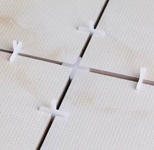 Tile Spacers Vitrex Tiling Spacer Cross Grout Line Wall Floor SELECT SIZE & QTY