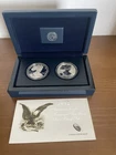 2012 US Mint American Eagle San Francisco 2 Coin Silver Proof Set With COA & OGP