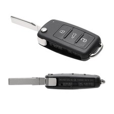3 Tasten Autoschl&uuml;ssel Geh&auml;use f&uuml;r VW Golf 5 6 Polo Jetta Caddy Eos Scirocco 