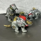 Vintage G1 Transformers 1984 Dino Bots Set of 3