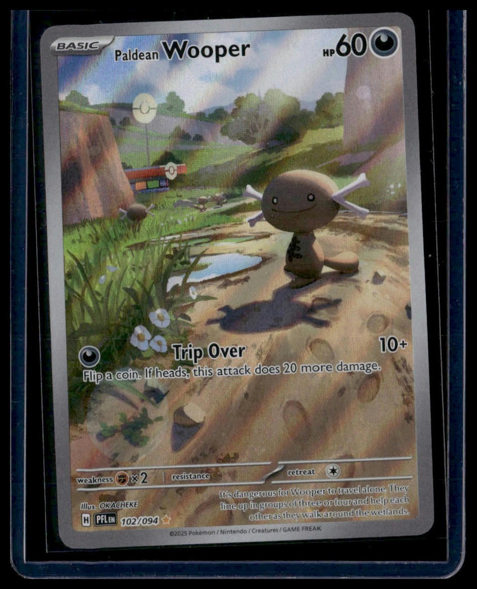 ME02: Phantasmal Flames #102/094 Paldean Wooper