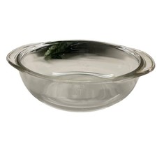 Vintage PYREX #023 Clear Glass 1.5 Quart Cass...