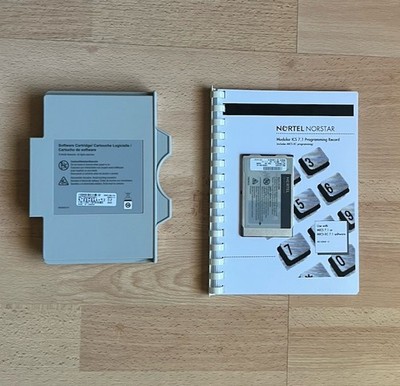 Nortel Norstar NVRAM-NTBB08GA-93 Rel 02 Software NT7B66EA MICS-XC 7.1 FC