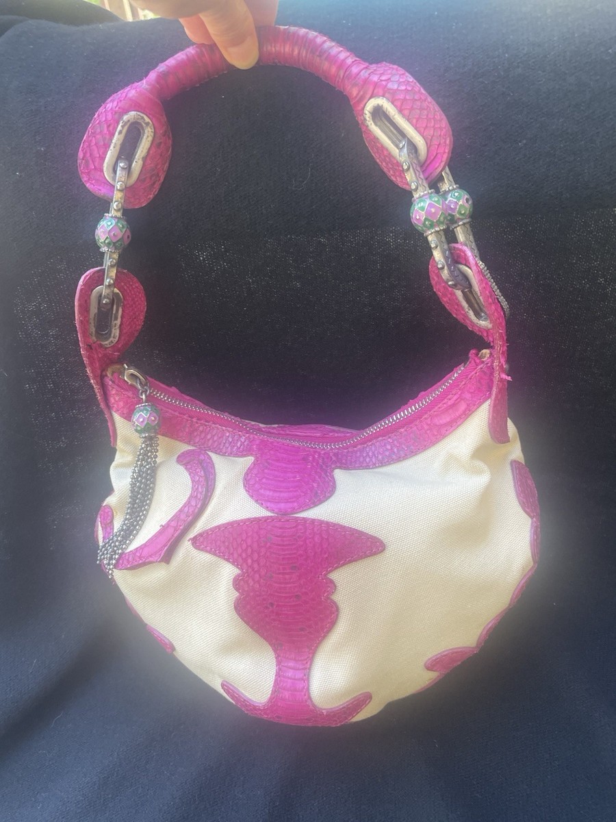 Jimmy Choo Hobo Bag With Python Trims | eBay