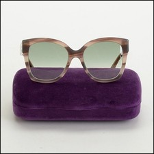 RDC14992 GUCCI Mauve Stripe Acetate Sunglasses