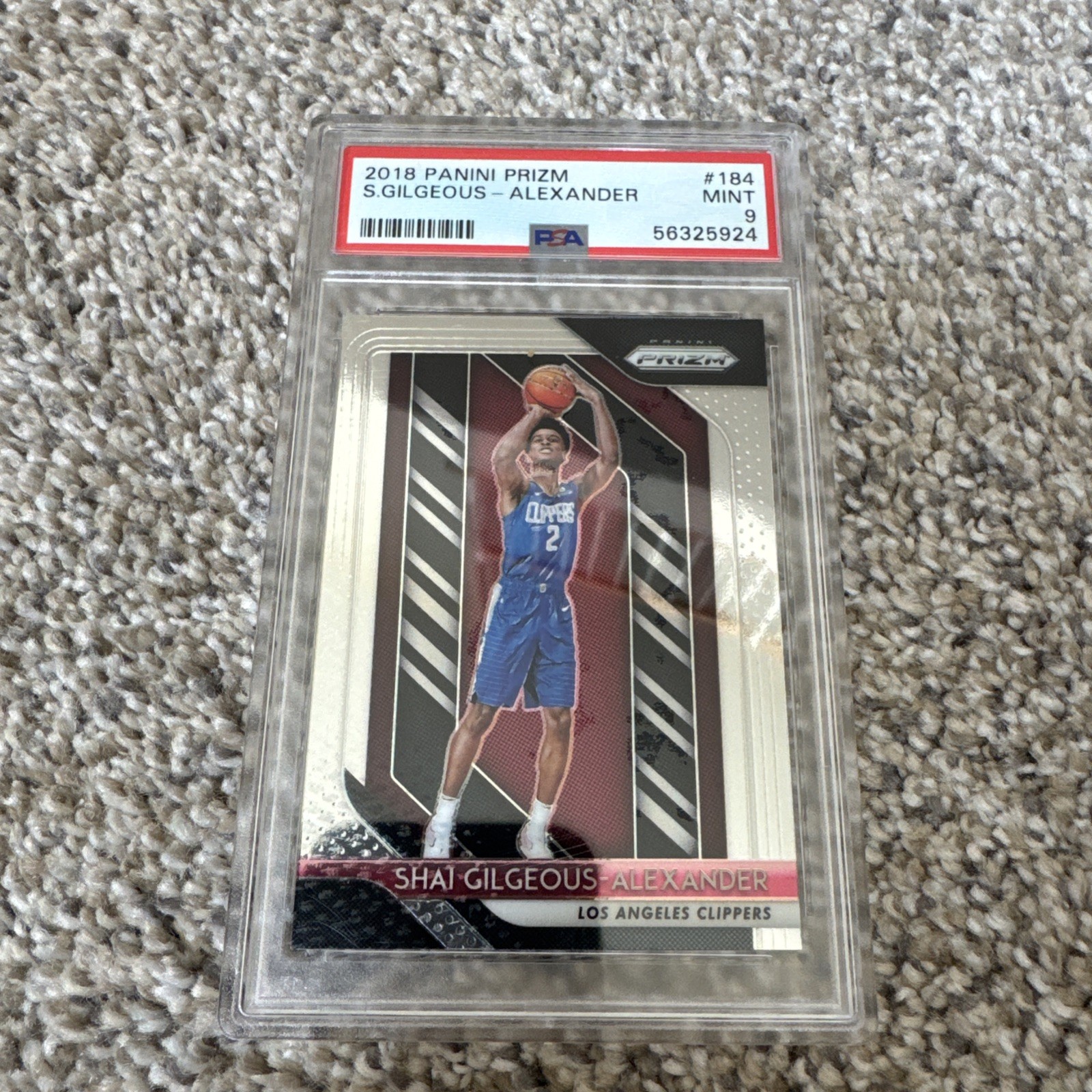 Shai Gilgeous-Alexander 2018 Prizm #184 Hyper Price Guide - Sports 