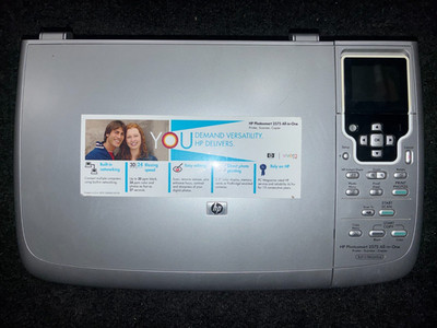 HP Photosmart 2575 All-In-One Printer Scanner Copier UNTESTED