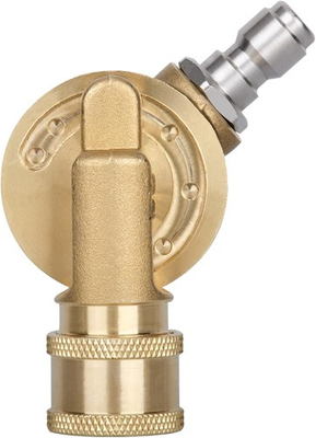 #ad Pressure Washer Gutter Cleaner Attachment 240 Degree Pivoting Coupler 1 4” $22.45