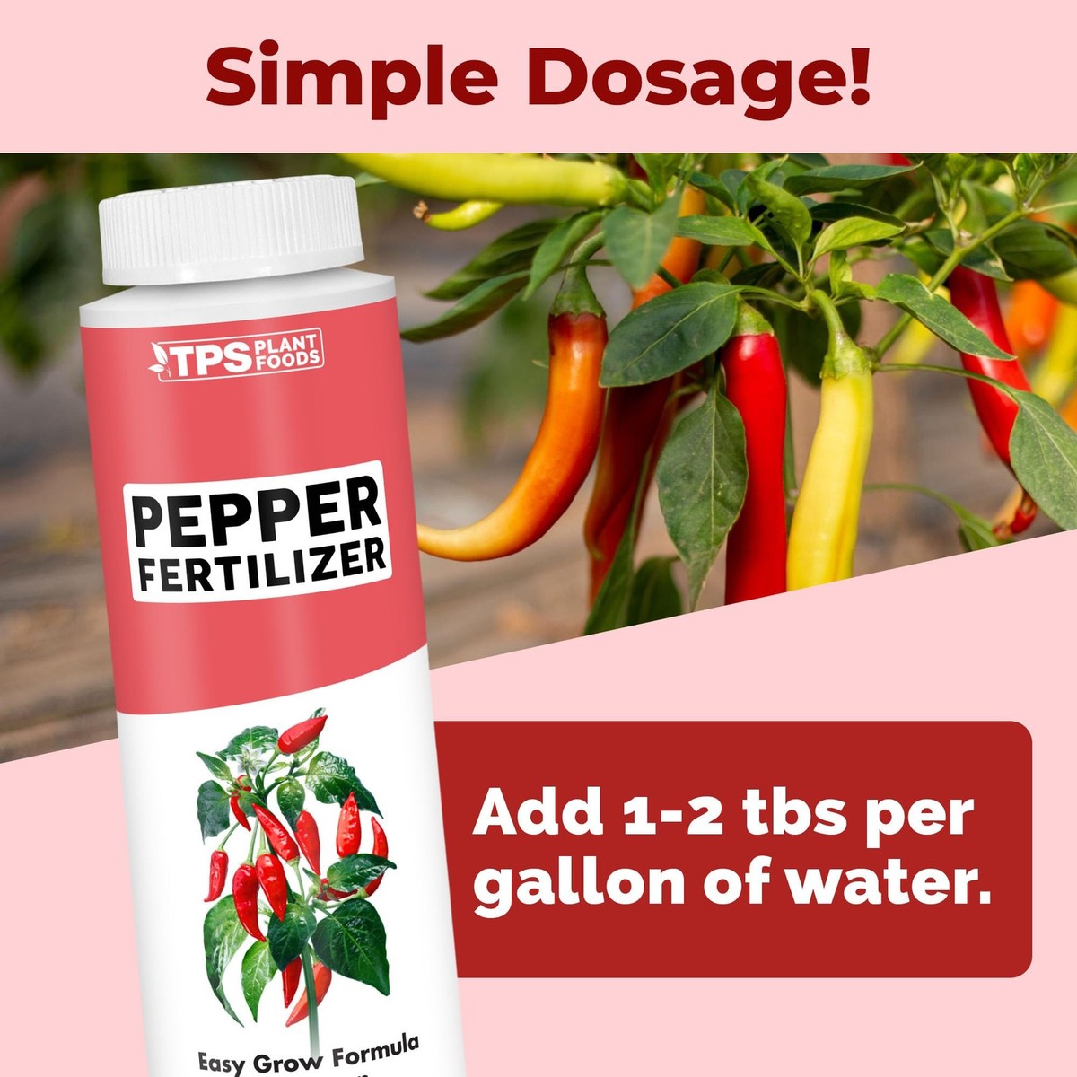 Pepper Fertilizer, Complete Liquid Pepper Plant Food, 8 oz (250mL) | eBay