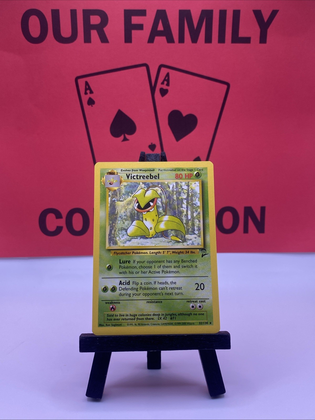 Victreebel 32/130 Pokémon TCG Base Set 2 Regular Rare NM