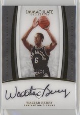 2016 Panini Immaculate Historical Significance /99 Walter Berry #H-WB Auto a2v