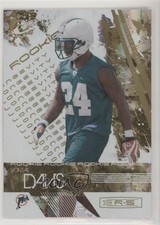 2009 Donruss Rookies & Stars Longevity Parallel Gold 44/49 Vontae Davis #199 1u6