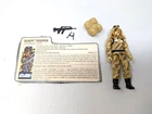 GI JOE ARAH Dusty Figure 1985 Complete with file Vintage