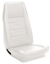 1971-73 Ford Mustang Standard Front Bucket Seat Covers White