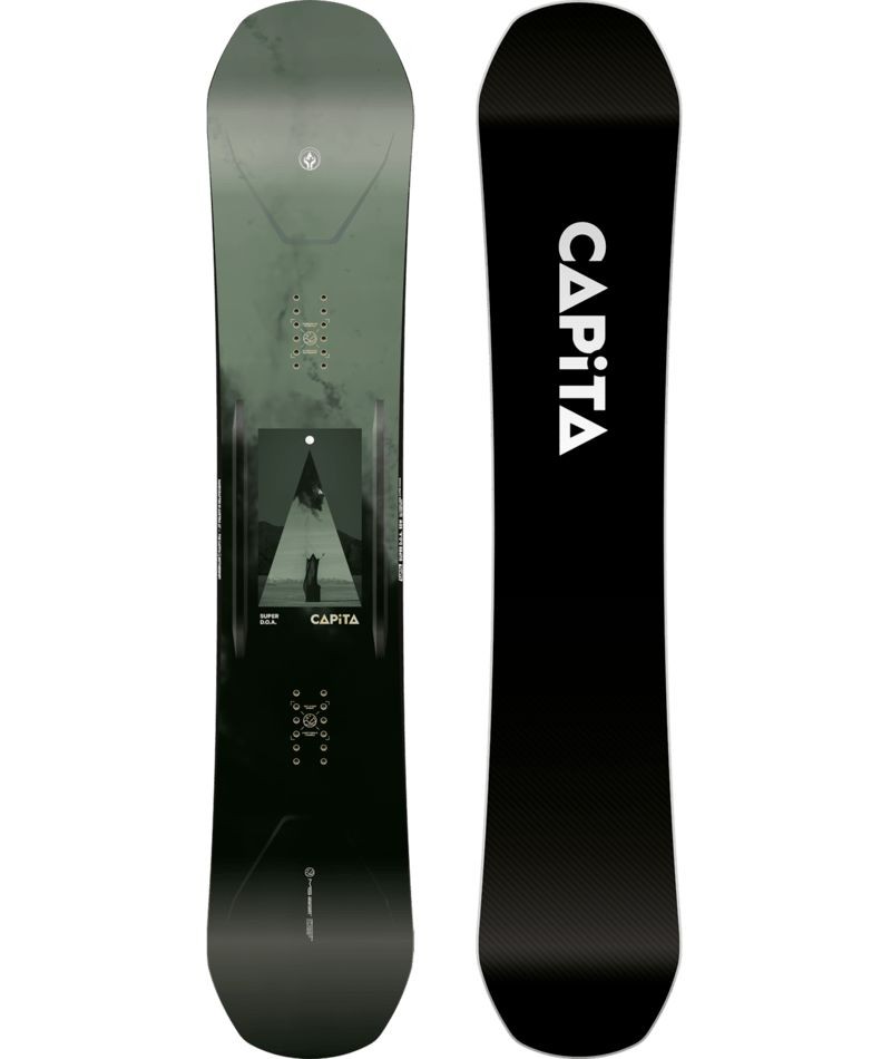Excellent Capita Super D.O.A. Wide Men's All-Mountain Snowboard, 155cm MY25