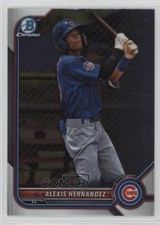 2022 Bowman Draft Chrome Alexis Hernandez #BDC-173 11ur