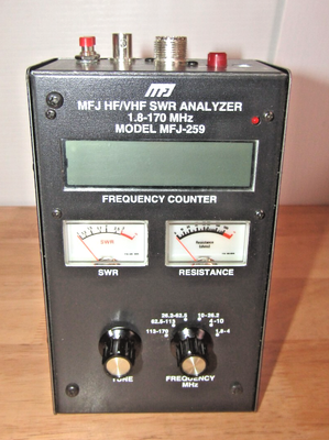 MFJ HF/VHF SWRアナライザー MFJ-259 1.8-170 MHz MFJ-259 HF