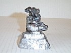 RICKER PEWTER rabbits bunnies SLED Gary Landon Logan Ltd Ed MINT Never Displayed — photo 5