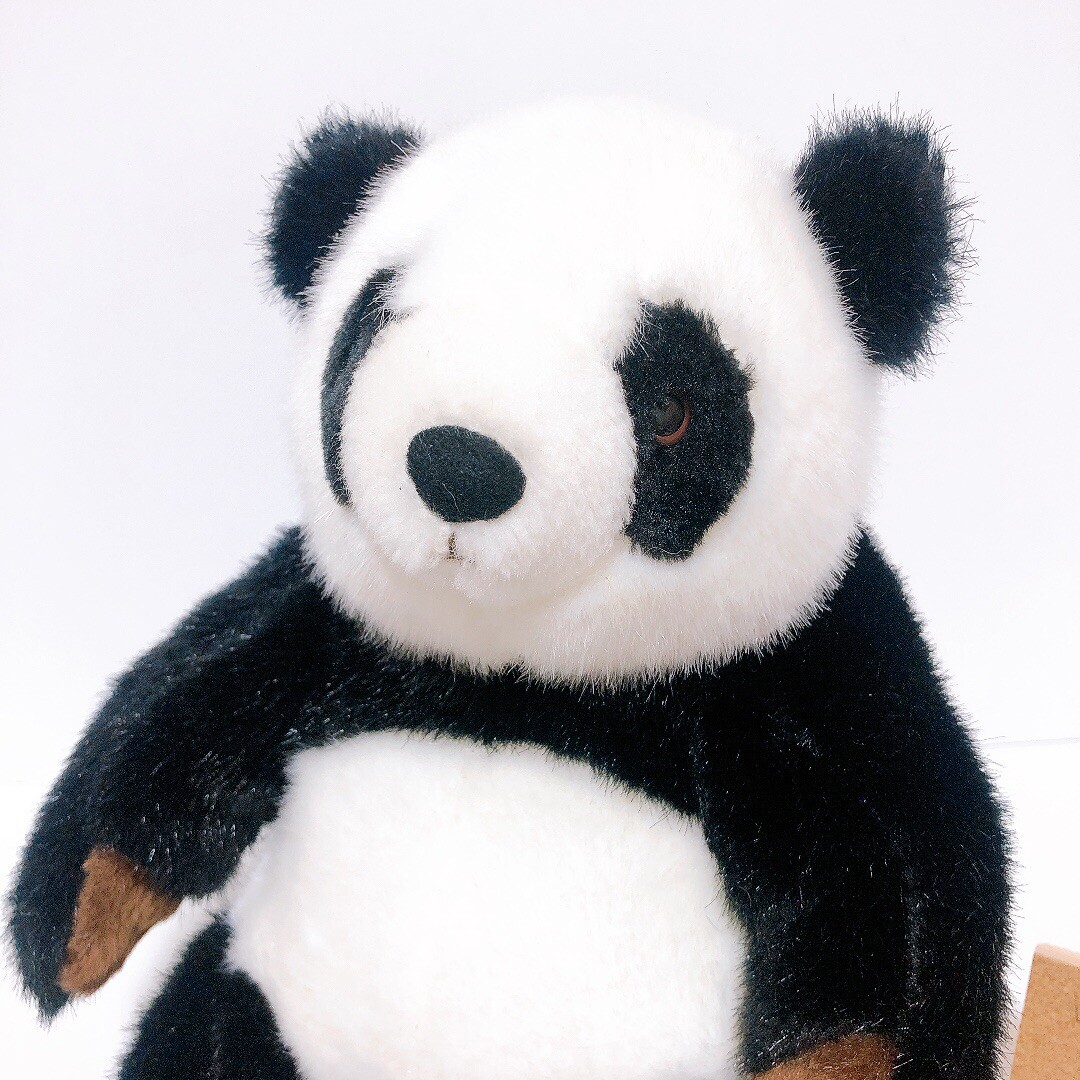 Rare Tagged Ueno Zoo Panda Bear Plush Tama Tokyo Zoological Park