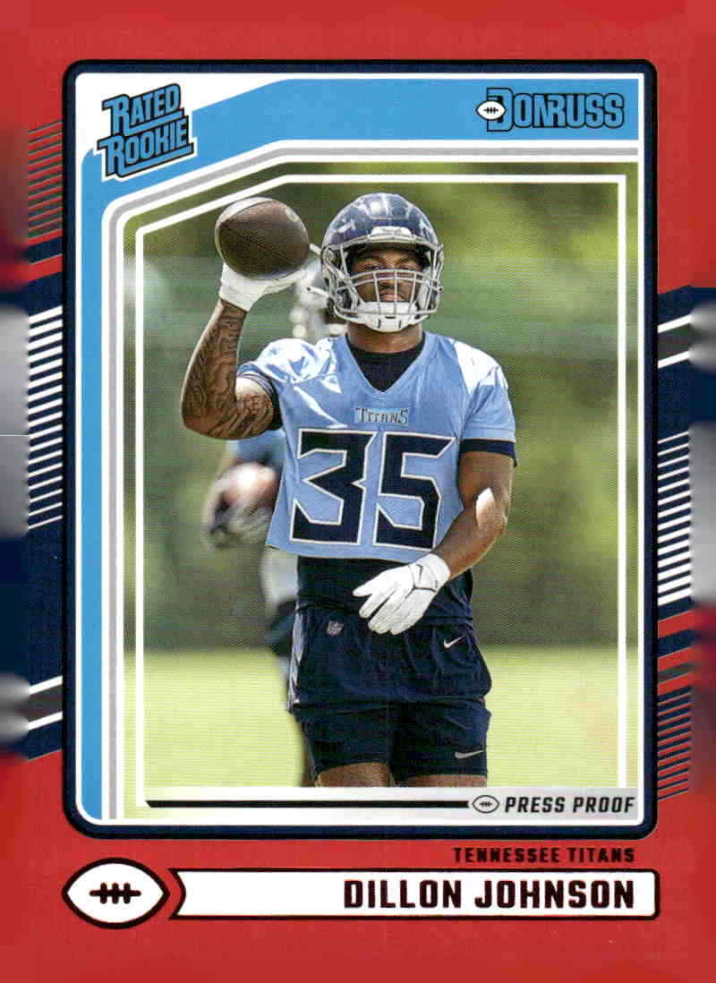 2024 Donruss #399 Dillon Johnson
