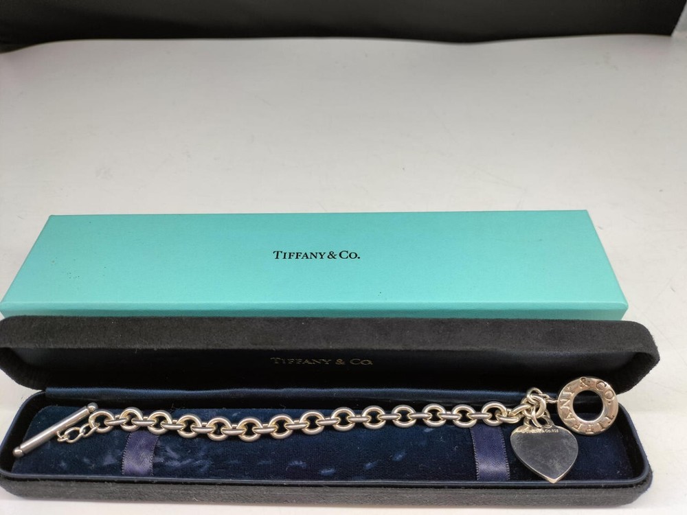 Authentic Tiffany&Co. Silver Bracelet SIlver 925 w/Box