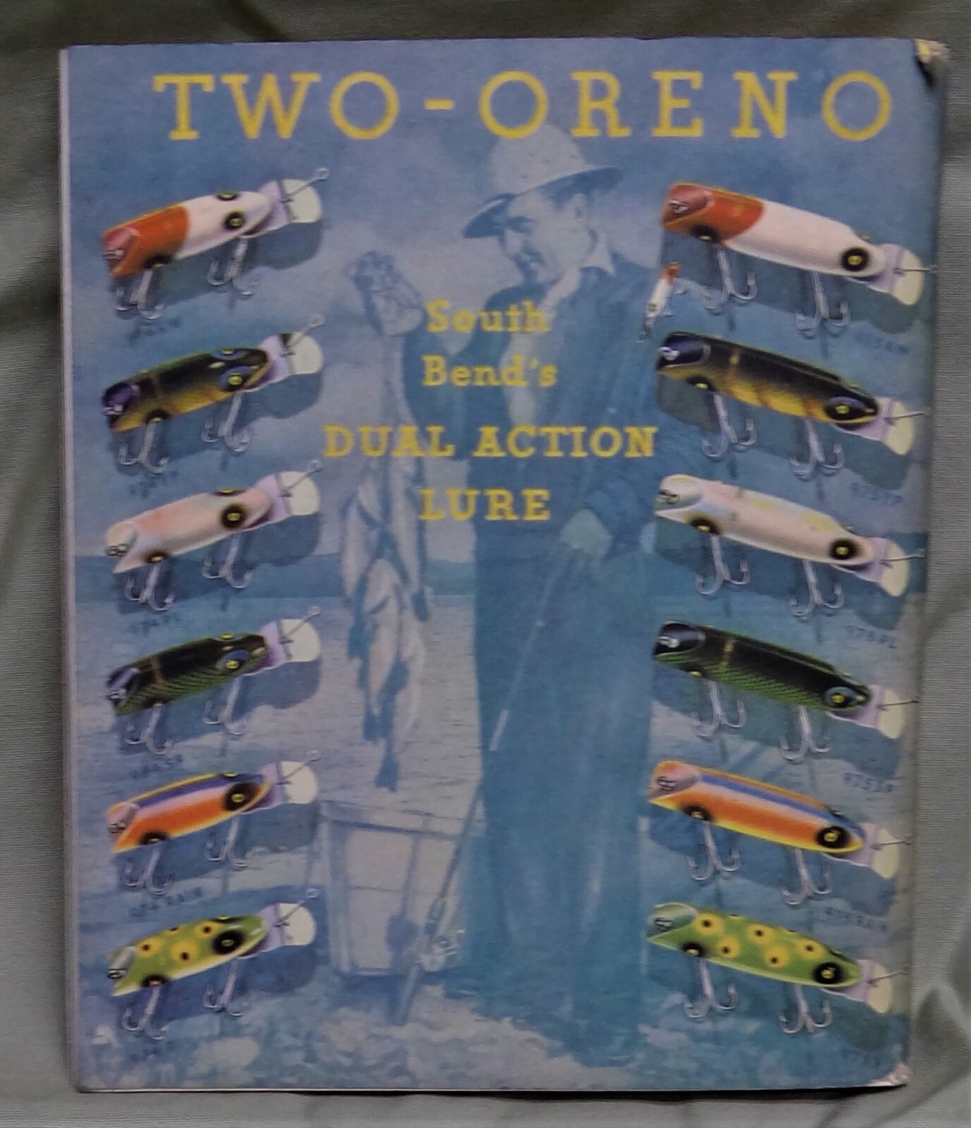 Vintage 1938 South Bend Fishing Tackle Catalog, 51/4" x 61/4", 132