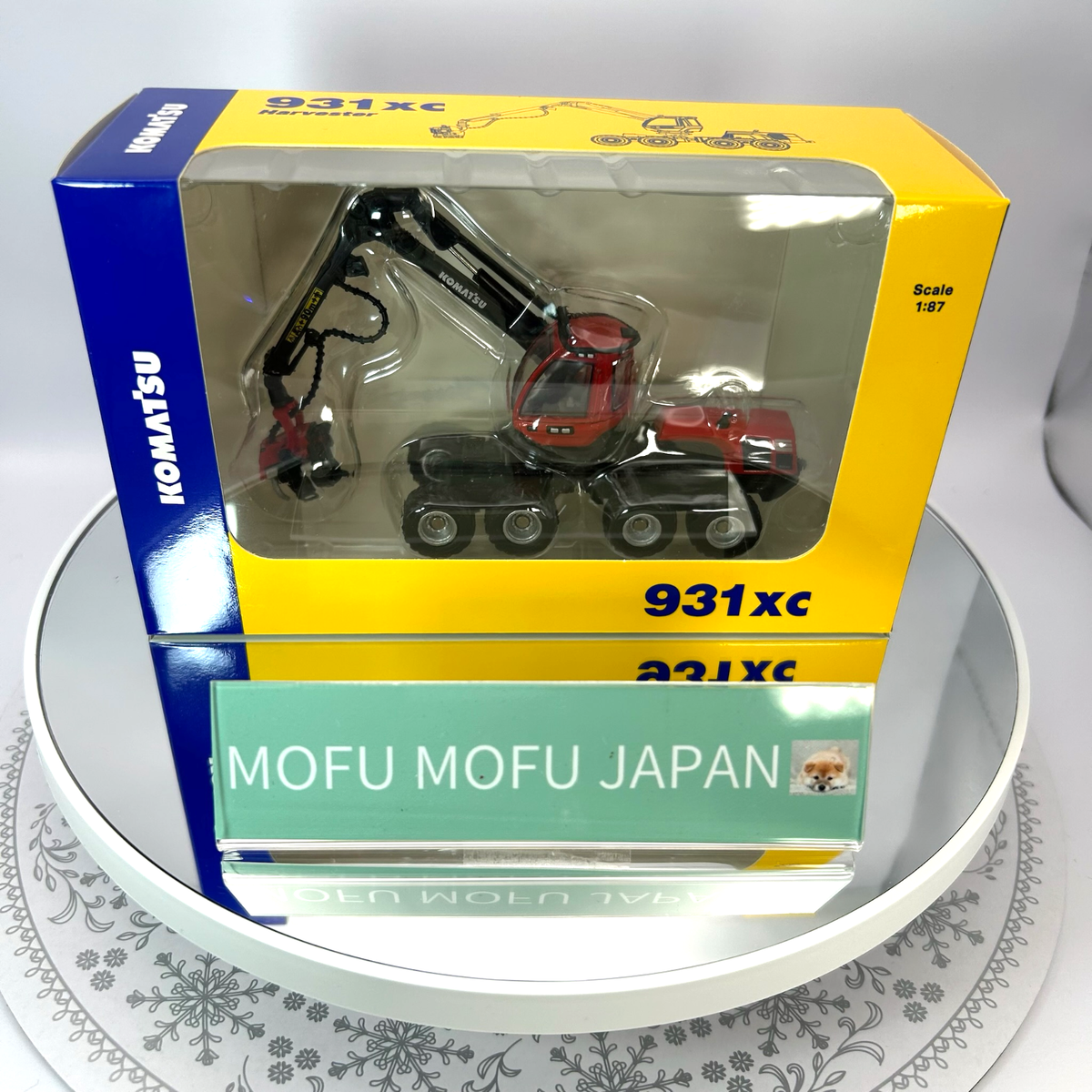 Komatsu Diecast Model Harvester 931XC 1:87 Japan Exclusive