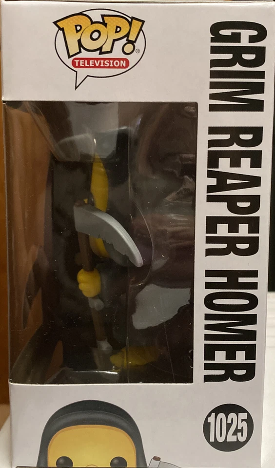 Los Simpson - Grim Reaper Homer Pop! Figura Vinilo Nº: 1025 Tree House Of Horror Foto 2 de 3