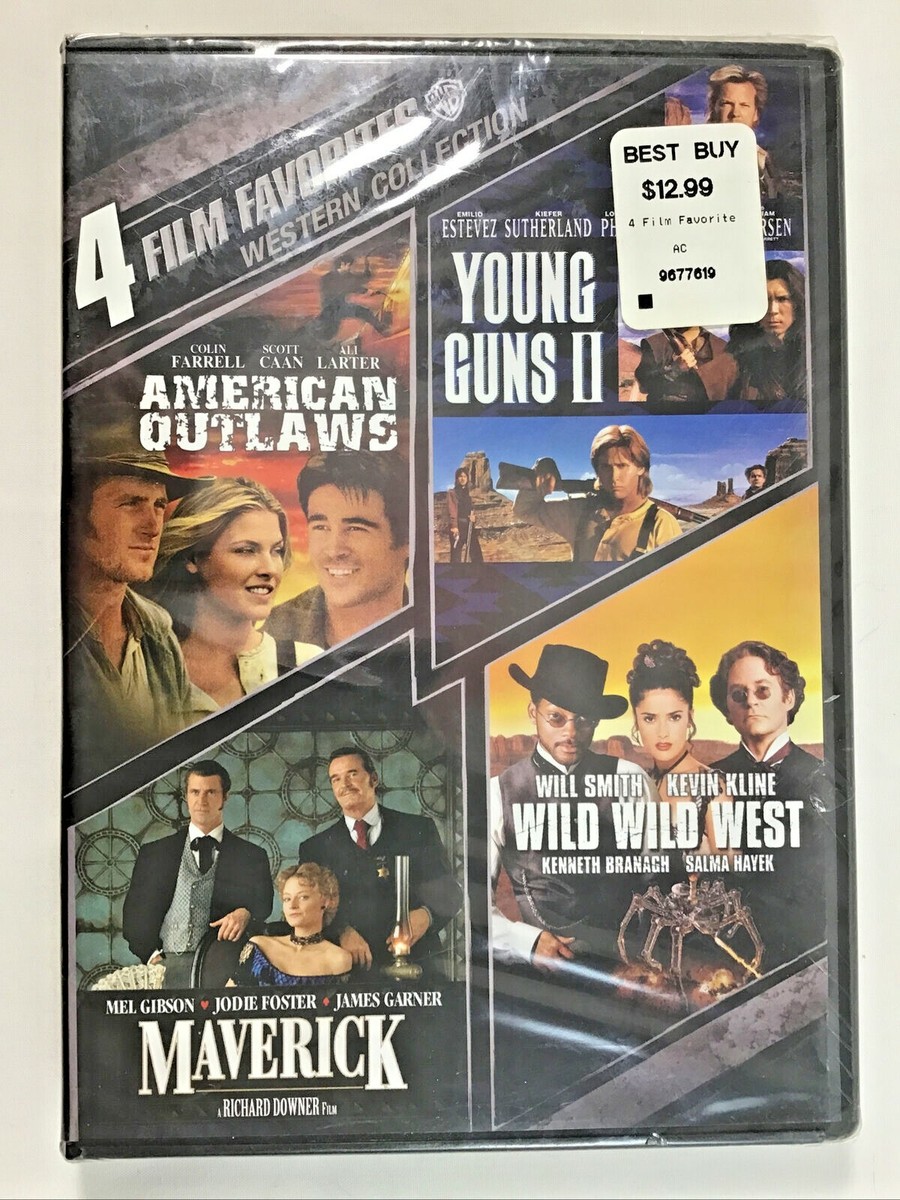 Western Collection: 4 Film Favorites (DVD, 2010, 2-Disc Set