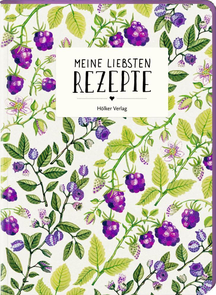 Thumbnail - Meine Liebsten Rezepte - Einschreibbuch (beeren) Stück Rezeptbücher 80
