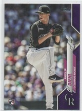 2020 Topps Update MEIJER PURPLE #U-16 Phillip Diehl COLORADO ROCKIES RC 24