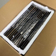 Home Decor 15 Pcs Mirror Glass Subway Tile for Wall Sz 4x12, Dark Gray