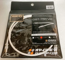 OYAIDE DST-75 R V2 Interconnect Cable RCA Connector  Choose your length
